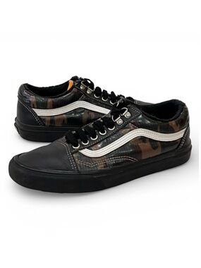 Vans Black Camouflage Old Skool MTE All-Weather Skate Shoes Men’s 7.5 Women’s 9